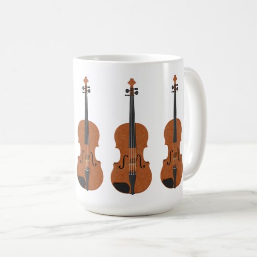 Violin: 3D-model: KoffieMok (Voorkant rechts)