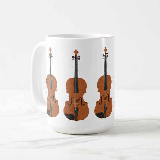 Violin: 3D-model: KoffieMok (Voorkant links)