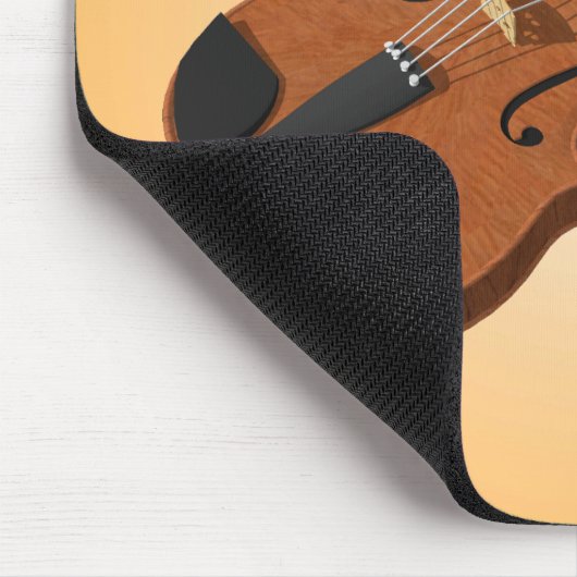 Violin: 3D-model: Mousepad Muismat (Hoek)