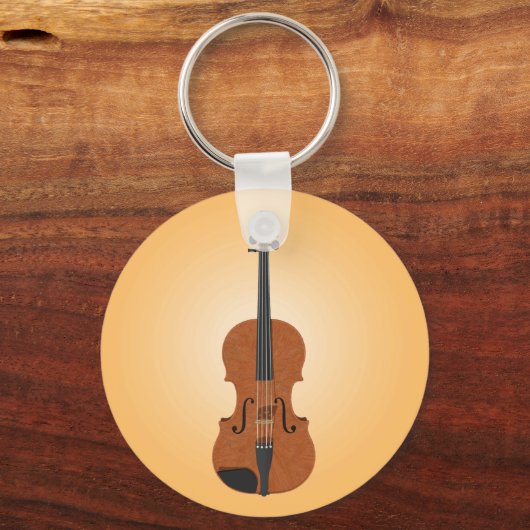 Violin: 3D-model: Sleutelhanger (Voorkant)