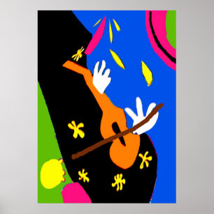 Violin Abstractcello Poster