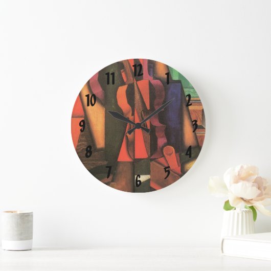 Violin and Guitar van Juan Gris,  Cubistische kuns Grote Klok (Huis)