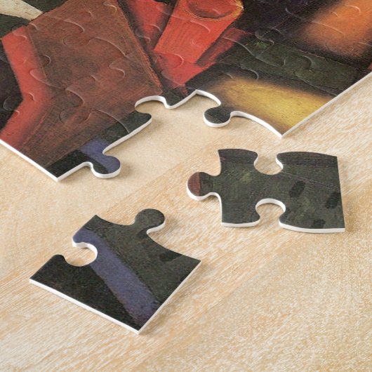 Violin and Guitar van Juan Gris, Cubistische kuns Legpuzzel (Zijkant)