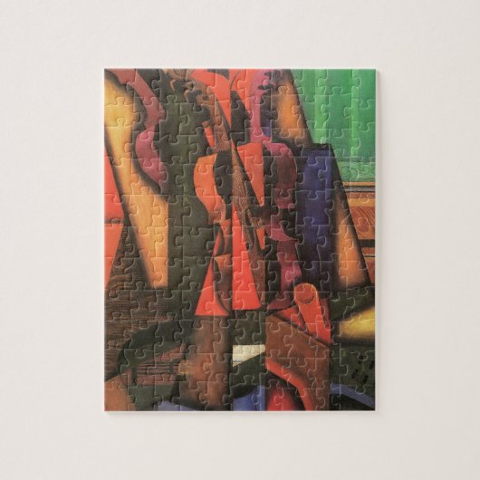 Violin and Guitar van Juan Gris, Cubistische kuns Legpuzzel (Verticaal)