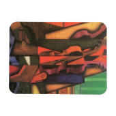 Violin and Guitar van Juan Gris,  Cubistische kuns Magneet (Horizontaal)