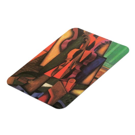 Violin and Guitar van Juan Gris,  Cubistische kuns Magneet (Linkerzijde)