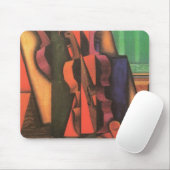 Violin and Guitar van Juan Gris,  Cubistische kuns Muismat (Met muis)