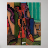 Violin and Guitar van Juan Gris Poster (Voorkant)