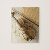 Violin and Sheet Music Legpuzzel (Verticaal)