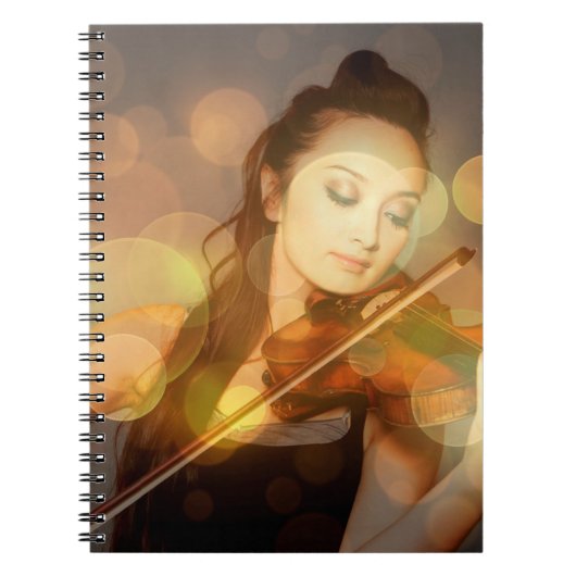 Violin artistieke solistin notitieboek (Voorkant)