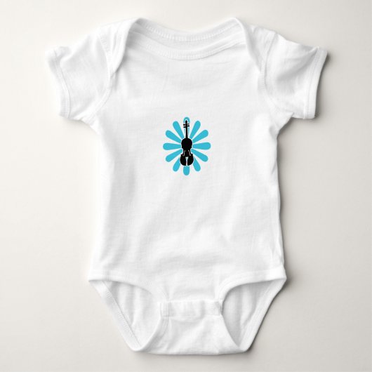 Violin Baby T-shirt (Voorkant)