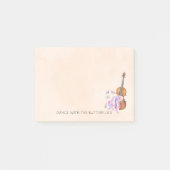 Violin & Ballet Dance met de Butterflies Post-it® Notes (Voorkant)