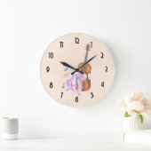 Violin, Ballet Shoes, Flowers and Butterflies Grote Klok (Huis)