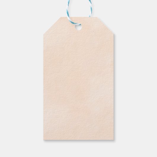 Violin, balletschoenen, bloemen en vlinders cadeaulabel (Achterkant)