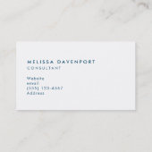 Violin, balletschoenen, bloemen en vlinders visitekaartje (Achterkant)