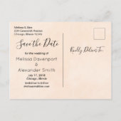 Violin, balletschoenen en vlinders sparen de datum aankondigingskaart (Achterkant)