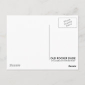 Violin Bass Guitar Briefkaart (Achterkant)