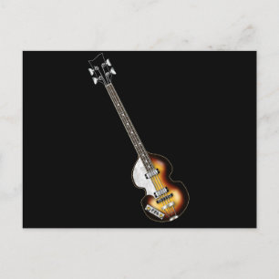Violin Bass Guitar Briefkaart