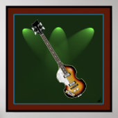 Violin Bass Poster (Voorkant)