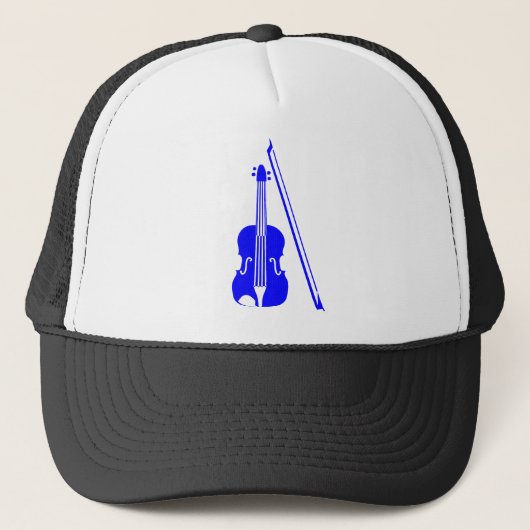 Violin - Blauw Trucker Pet (Voorkant)