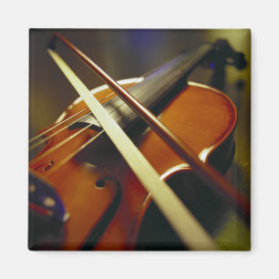 Violin & Bow Close-up 1 Magneet