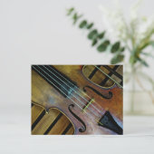 Violin Briefkaart (Staand voorkant)