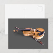 Violin Briefkaart (Voorkant / Achterkant)
