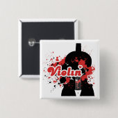 Violin Button (Voorkant /achterkant)