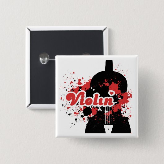 Violin Button (Voorkant /achterkant)