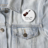 VIOLIN-BUTTON RONDE BUTTON 5,7 CM (In situ)