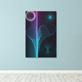 VIOLIN CANVAS AFDRUK (Insitu (Houten vloer))