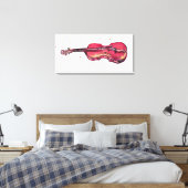 Violin Canvas Afdruk (Insitu (Slaapkamer))
