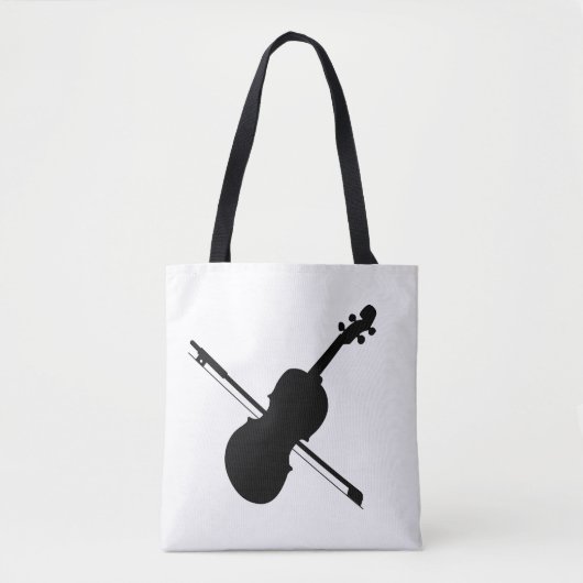 Violin Canvas tas (Voorkant)