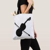 Violin Canvas tas (Dichtbij)