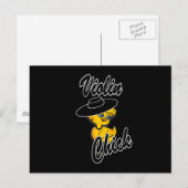 Violin Chick #4 Briefkaart (Voorkant / Achterkant)
