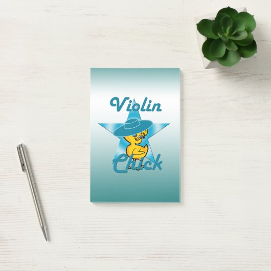 Violin Chick #7 Post-it® Notes (Kantoor)