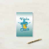 Violin Chick #7 Post-it® Notes (Op bureau)