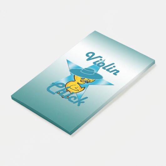 Violin Chick #7 Post-it® Notes (Schuin)