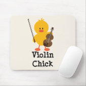 Violin Chick Mousepad Muismat (Met muis)