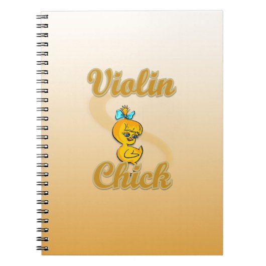 Violin Chick Notitieboek (Voorkant)