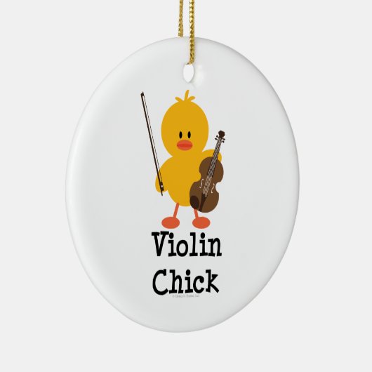 Violin Chick Ornament (Rechts)