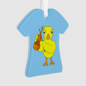 Violin Chick Ornament (voorkant)