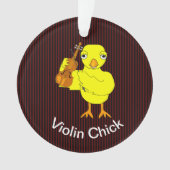 Violin Chick Ornament (voorkant)