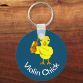 Violin Chick Sleutelhanger (Voorkant)