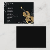 Violin - Chubby Visitekaartje (Voorkant / Achterkant)