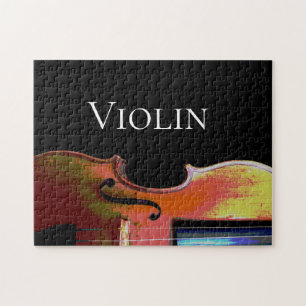 Violin Classical Music Black en White Legpuzzel