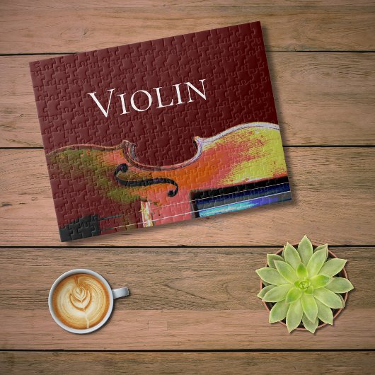 Violin Classical Music Red Legpuzzel