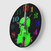 Violin Clock-ontwerp Grote Klok (Hoek)