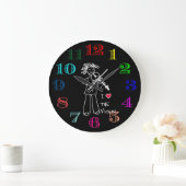 Violin Clock-ontwerp Grote Klok (Huis)