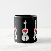 Violin Coffee Mok (Center)